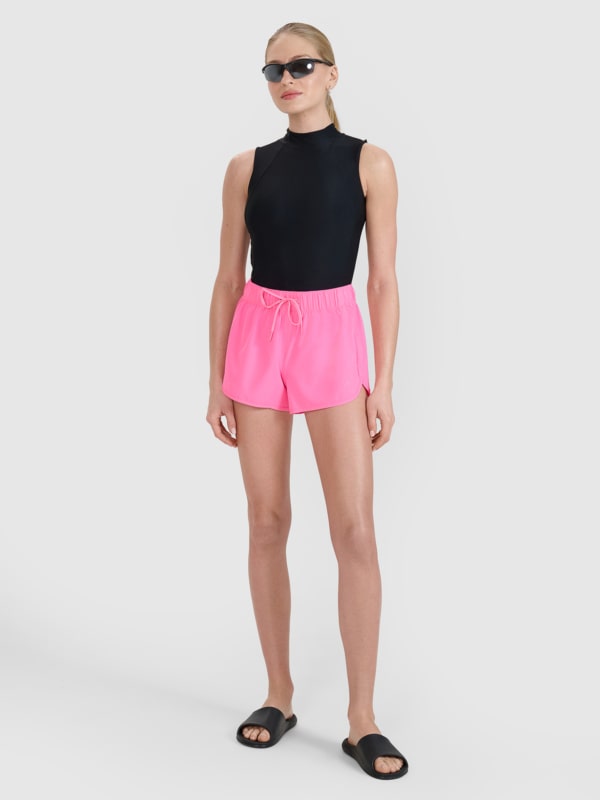 Calções de Praia para Mulher - Cor-de-Rosa - 4FWSS25UBDSF130
