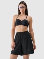 Calções de Praia para Mulher - Preto - 4FWSS25UBDSF131