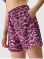 Calções de Praia para Mulher - Violeta/Roxo - 4FWSS25UBDSF136