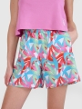 Calções de Praia para Mulher - Multicolorido - 4FWSS25UBDSF136