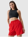 Calções de Praia para Mulher - Vermelho - 4FWSS25UBDSF149                 