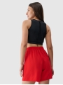 Calções de Praia para Mulher - Vermelho - 4FWSS25UBDSF149                 