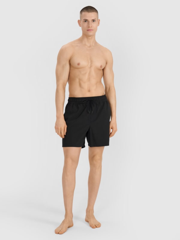 Calções de Praia para Homem - Preto - 4FWSS25UBDSM134    