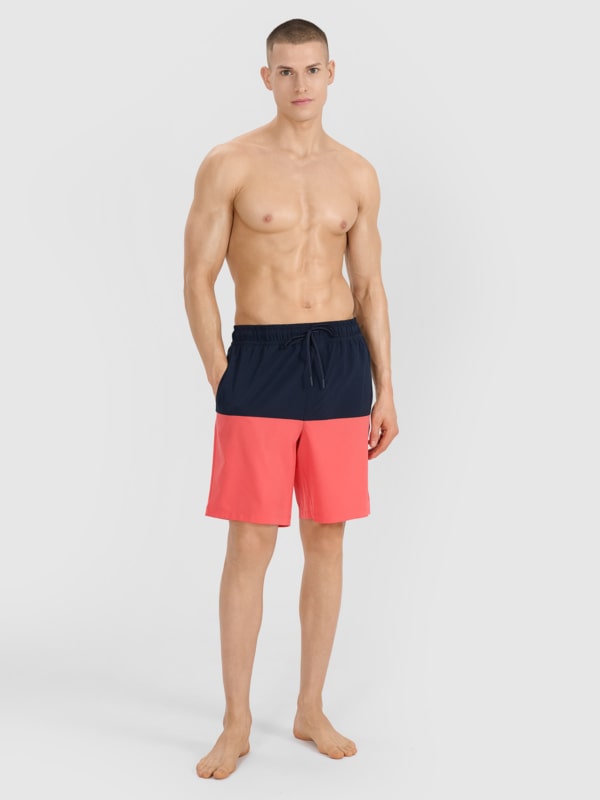 Calções de Praia para Homem - Vermelho - 4FWSS25UBDSM135        