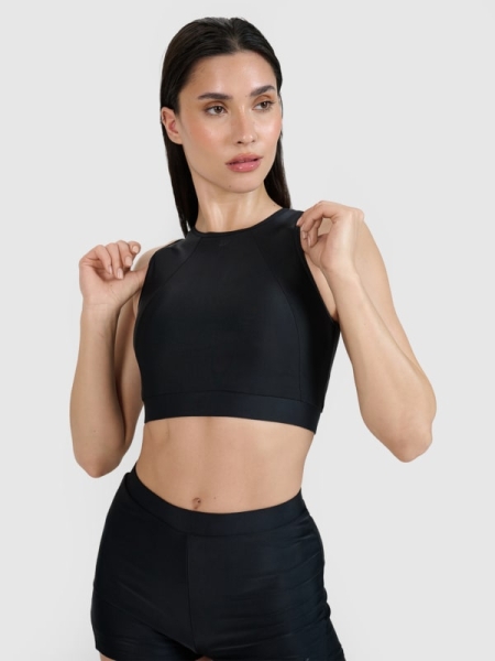 Top de biquíni - Preto - 4FWSS25UBKTF073   