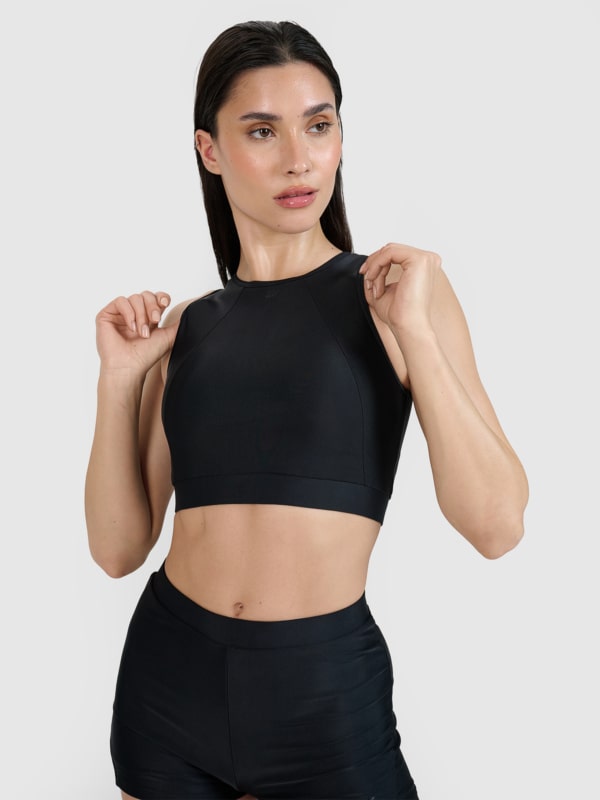 Top de biquíni - Preto - 4FWSS25UBKTF073   