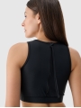 Top de biquíni - Preto - 4FWSS25UBKTF073   