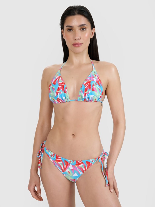 Top de biquíni - Multicolorido - 4FWSS25UBKTF075 