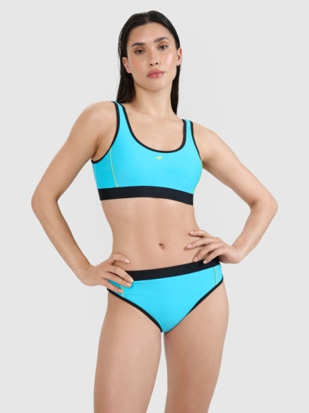 Top de biquíni - Azul - 4FWSS25UBKTF077        