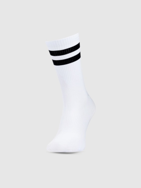 Meias de treino unissexo - branco 4FWSS25UFSOU182 Branco