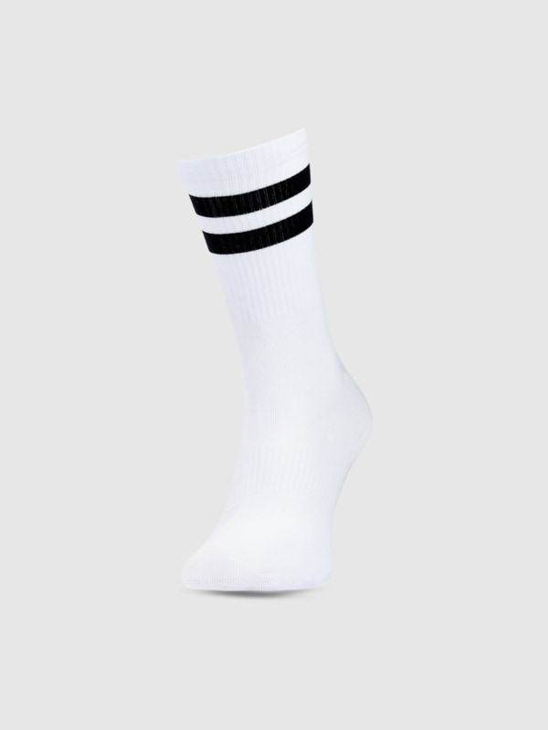 Meias de treino unissexo - branco 4FWSS25UFSOU182 Branco