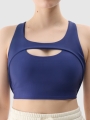 SPORT BRA 4FWSS25USBAF150 azul-marinho