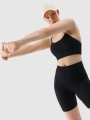 Soutien de treino sem costuras de baixo apoio para mulher - preto 4FWSS25USBAF151 preto