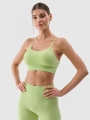 Soutien de treino sem costuras de baixo apoio para mulher - verde 4FWSS25USBAF151 Verde
