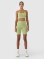 Soutien de treino sem costuras de baixo apoio para mulher - verde 4FWSS25USBAF151 Verde