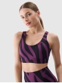 Soutien de ioga de apoio médio para mulher - roxo 4FWSS25USBAF165 violeta