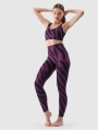 Soutien de ioga de apoio médio para mulher - roxo 4FWSS25USBAF165 violeta