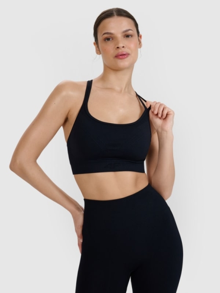 Soutien de ioga de baixo suporte para mulher - preto 4FWSS25USBAF166 preto
