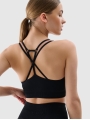 Soutien de ioga de baixo suporte para mulher - preto 4FWSS25USBAF166 preto