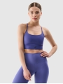Soutien de treino de baixo suporte para mulher - azul marinho 4FWSS25USBAF181 azul marinho