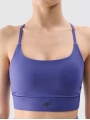 Soutien de treino de baixo suporte para mulher - azul marinho 4FWSS25USBAF181 azul marinho