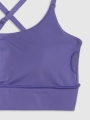 Soutien de treino de baixo suporte para mulher - azul marinho 4FWSS25USBAF181 azul marinho