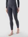 Roupa interior termoactiva sem costuras (parte de baixo) para mulher - cinzenta 4FWSS25USEAF191 cinzenta