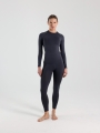 Roupa interior termoactiva sem costuras (parte de baixo) para mulher - cinzenta 4FWSS25USEAF191 cinzenta