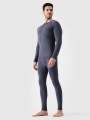 Roupa interior termoactiva sem costuras para homem (parte de baixo) - cinzento 4FWSS25USEAM188 cinzento