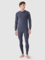 Roupa interior termoactiva sem costuras para homem (parte de baixo) - cinzento 4FWSS25USEAM188 cinzento