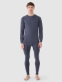 Roupa interior termoactiva sem costuras para homem (parte de baixo) - cinzento 4FWSS25USEAM188 cinzento