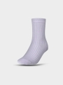 Meias de equipa casuais para mulher (2 unidades) - multicoloridas 4FWSS25USOCF375 multicoloridas